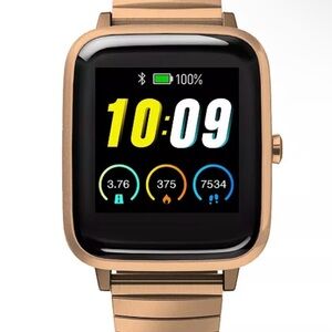 NWT Timex Women’s IConnect Active+ Rose Gold-Tone Expansion Band